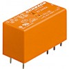 Schrack RT2P/8A/24VAC … miniaturní oranž relé 2P, 24VAC, 8A