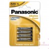 Panasonic LR03APB/4BP … baterie mikro AAA, alkalická 1,5V, blistr4