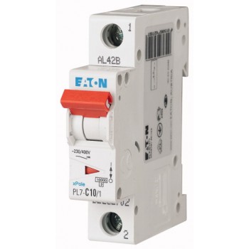 EATON PL7-C10/1 … jistič 1p, C, 10A, 10kA