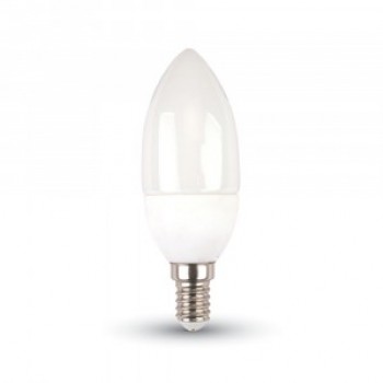 VT-226 (172) … LED žárovka 5,5W, E14 svíčka, 4000K denní bílá,470lm