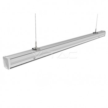 VT-4551D (1361) … LED svítidlo lineární master, závěsné, IP20, 120°, 50W, 4000K denní bílá, 8000lm, 5 let záruka