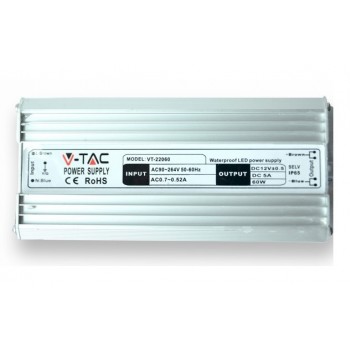  VT-22060 (3091) … 60W napájecí zdroj pro LED pásky 12V; 5A; IP65