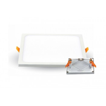 VT-888 SQ (4943) … LED panel slim, čtverec vest. 8W, 3000K teplá bílá, 560lm, vč.předř