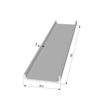 Spojka Solar- pro profil 40x40, l=160mm, pro Solid a Economy