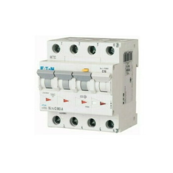 EATON mRB6-10/3N/C/003-A … chránič s nadpr. ochranou, typ A, 3+N, 6kA, charC, In=10A, 30 mA