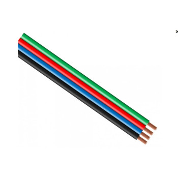 FKT plochý RGB kabel 4x0,3mm2, AWG24